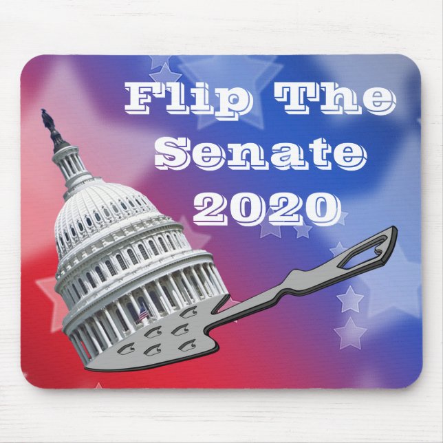 Tapis De Souris Retourner Le Vote 2020 Du Sénat (Devant)