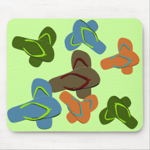 Tapis De Souris Retourner les volets Vector Art