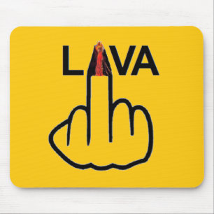 Tapis De Souris Retourner Mousepad Lava