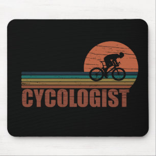 Tapis De Souris Retraite de cyclisme drôle - Vieux Cycologue