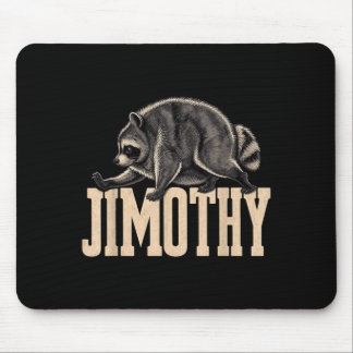 Tapis De Souris Rétro 80s Jimothy Raccoon Créatif