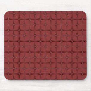 Tapis De Souris Retro Bliss Mousepad, Crimson