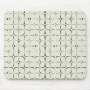 Tapis De Souris Rétro Bliss Mousepad, ivoire