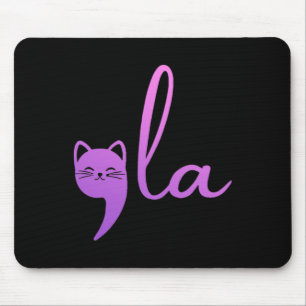Tapis De Souris Retro Cat Comma La Kamala Harris Pour Président 20