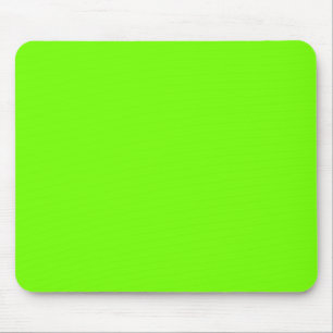Tapis De Souris Rétro collection vert citron de Fluoro