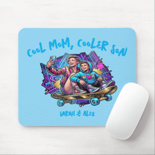 Tapis de souris rétro Cool Mom Cooler Son   Nom pe
