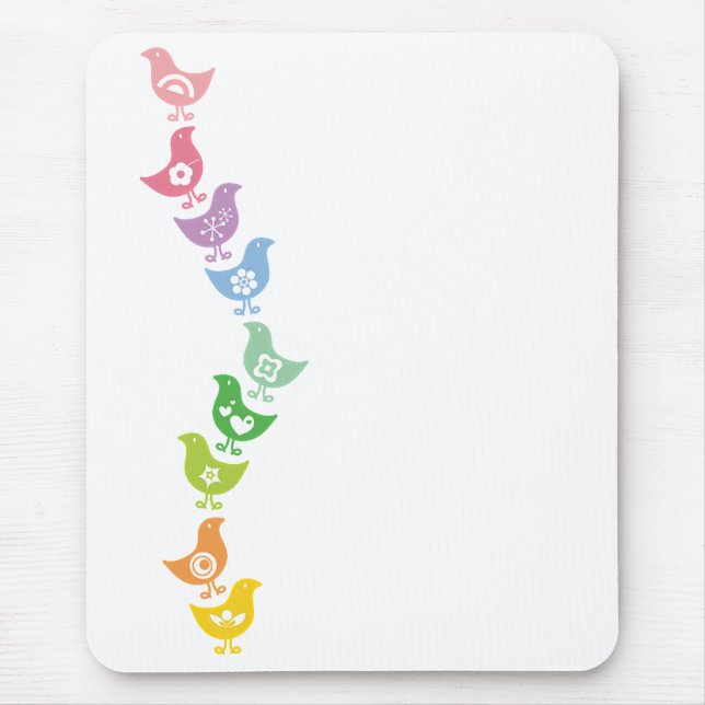 Tapis De Souris Rétro coutume de équilibrage Mousepad d'amusement (Devant)