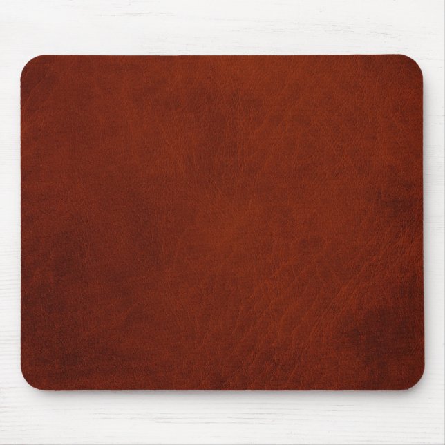 Tapis De Souris Rétro cuir fait sur commande (Devant)