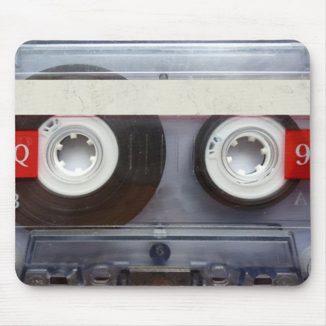 Tapis De Souris Rétro enregistreur à cassettes d'amusement (Devant)