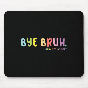 Tapis De Souris Retro Fin de l'année scolaire Joyeux Dernier jour 