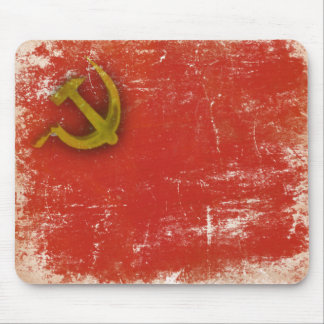 Tapis De Souris Rétro Mousepad avec le vieux drapeau sale d'Union