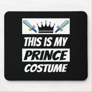 Tapis De Souris Retro Prince Costume Amusant Costume d'Halloween H