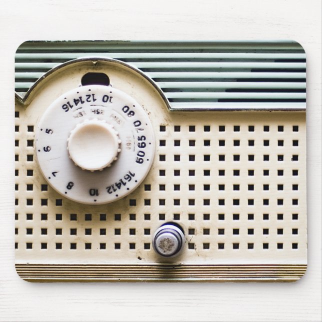 Tapis De Souris Rétro radio (Devant)