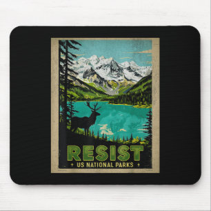 Tapis De Souris Rétro Résiste Alt Us National Park Nps Service