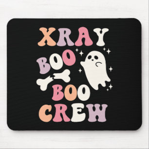 Tapis De Souris Rétro Xray Boo Boo Crew Ghost X-ray Technician Hal