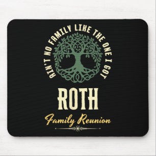Tapis De Souris Reunion familiale 2025 Conception de jumelage - Ro