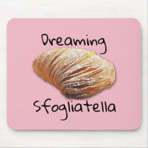 Tapis De Souris Rêvant le sfogliatella - Mousepad