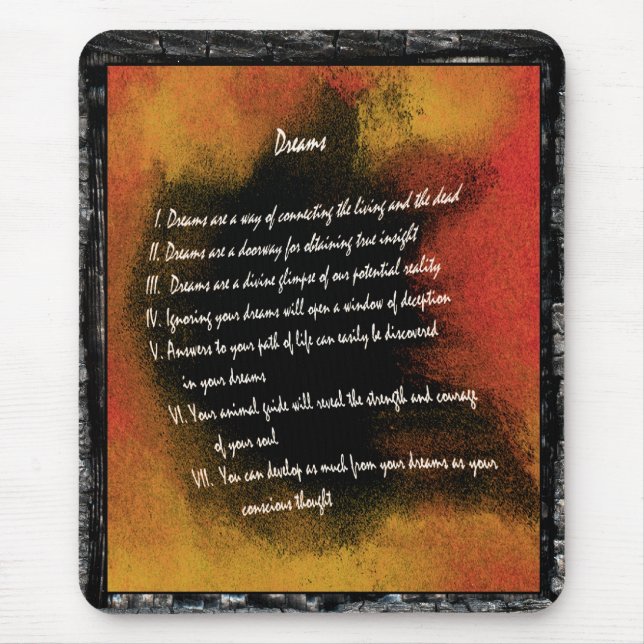 Tapis De Souris Rêves (Devant)