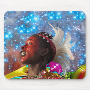 Tapis De Souris Rêveur de l'étoile africaine