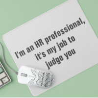 RH Ressources humaines Humour amusant Mousepad