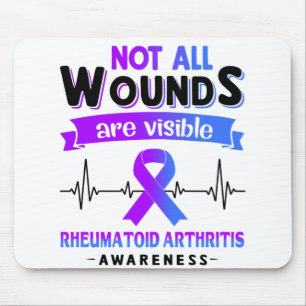 Tapis De Souris Rheumatoid Arthritis Awareness Month Ribbon Gifts