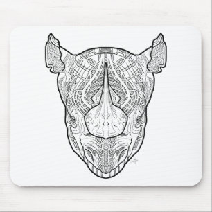 Tapis De Souris Rhinocéros
