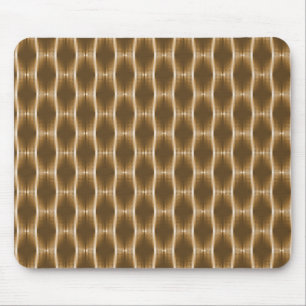 Tapis De Souris Ribbons métalliques de miel doré Mousepad