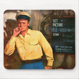 Tapis De Souris Richard Widmark annonce pour l'enfer et la haute e
