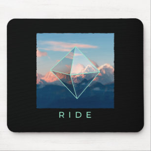 Tapis De Souris Ride Mountain Ski Snowboard Ski Snowboard Do
