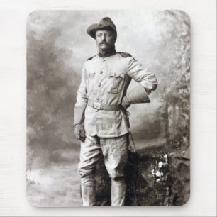 Tapis De Souris Riders Vintages des Roosevelt Rough