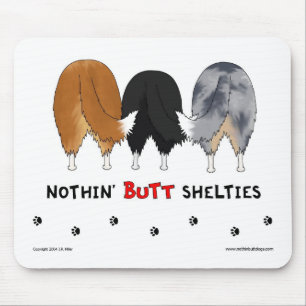 Tapis De Souris Rien n'aboutent Shelties Mousepad