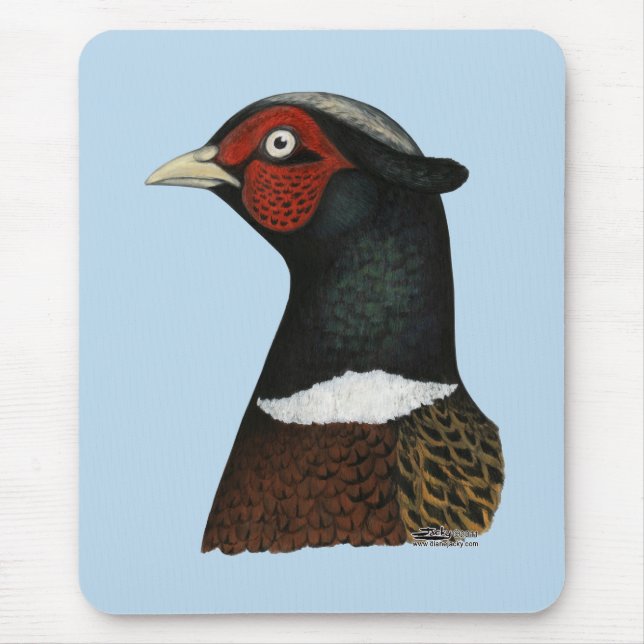 Tapis De Souris Ringneck Pheasant Head (Devant)