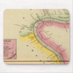 Tapis De Souris Rivière et vallée 3 de l'Ohio supérieur