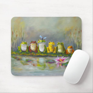 Tapis De Souris Rivière Ribbit