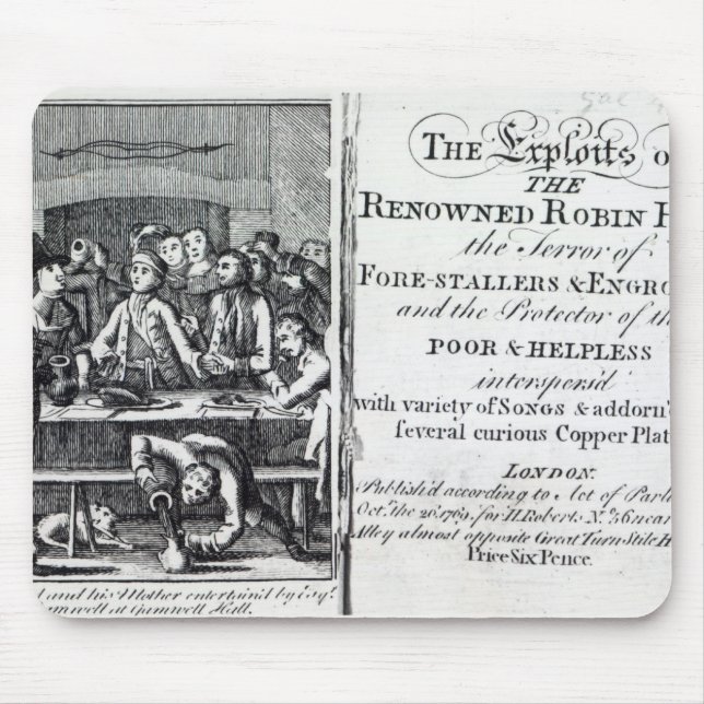 Tapis De Souris Robin Hood et sa mère (Devant)