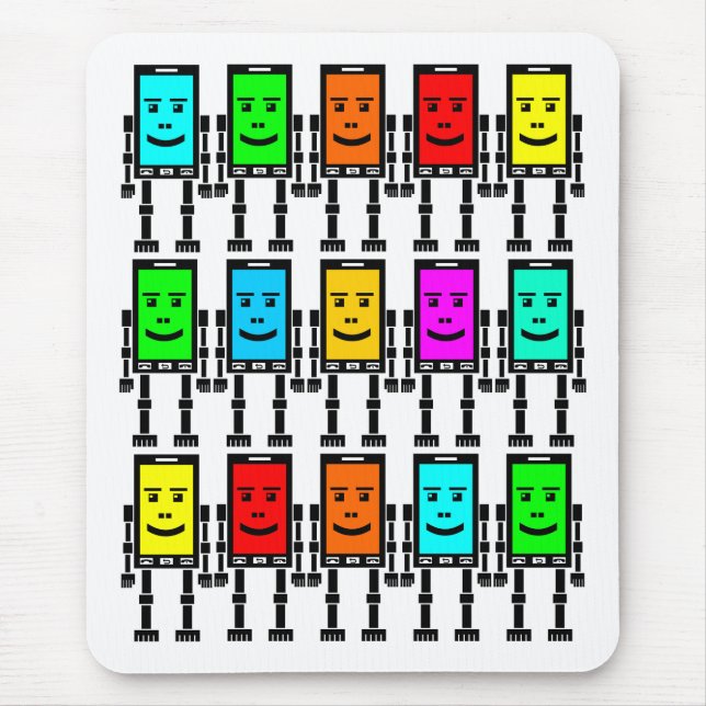 Tapis De Souris Robo Phones (Devant)
