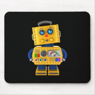 Tapis De Souris Robot de jouet à l'air innocent