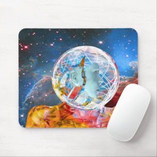 Tapis de souris robot étoile