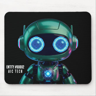 Tapis de souris robot IA Cyberpunk #00002 | AIC Te