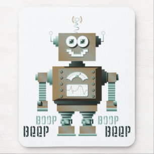 Tapis De Souris Robot Mousepad (lt) de jouet de signal sonore de