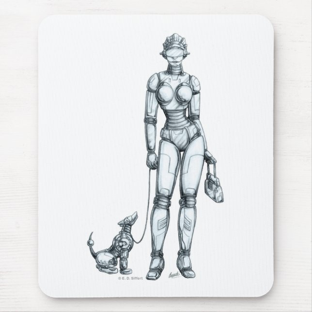 Tapis De Souris Robots (Devant)