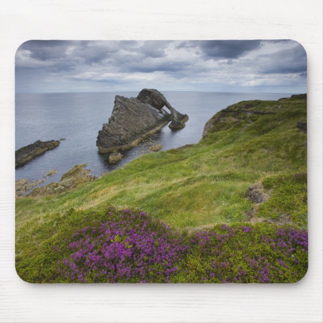 Tapis De Souris Roche de violon d'arc, Portknockie, Ecosse (Devant)