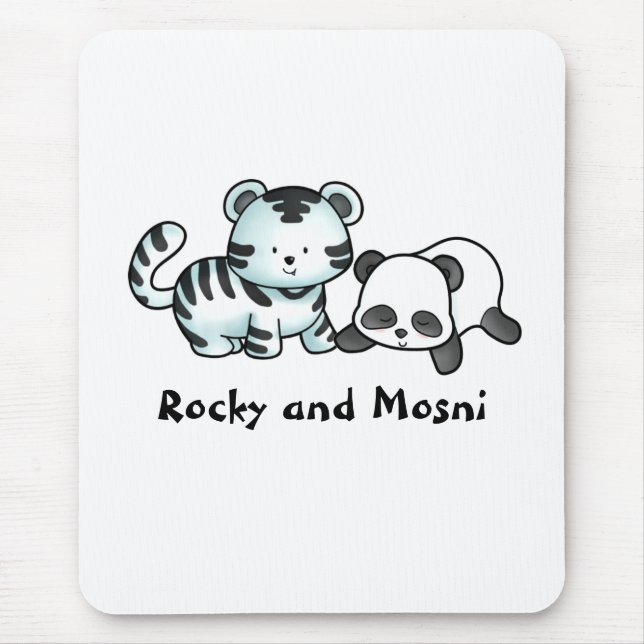 Tapis De Souris Rocheux et Mosni (Devant)