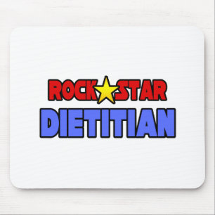 Tapis De Souris Rock Star Dietitian