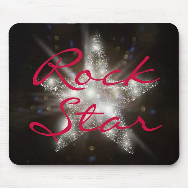 Tapis De Souris Rock Star Mousepad (Devant)