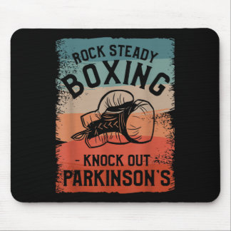 Tapis De Souris Rock Steady Boxing Knock Out Parkinsons Sensibilis