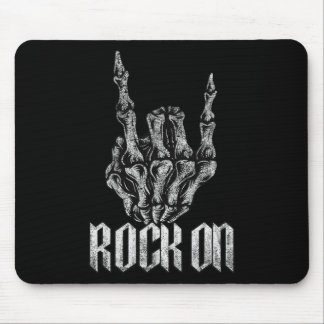 Tapis De Souris Rock Sur Bynd Tee - shirts Pour Femmes Rock Et Rol