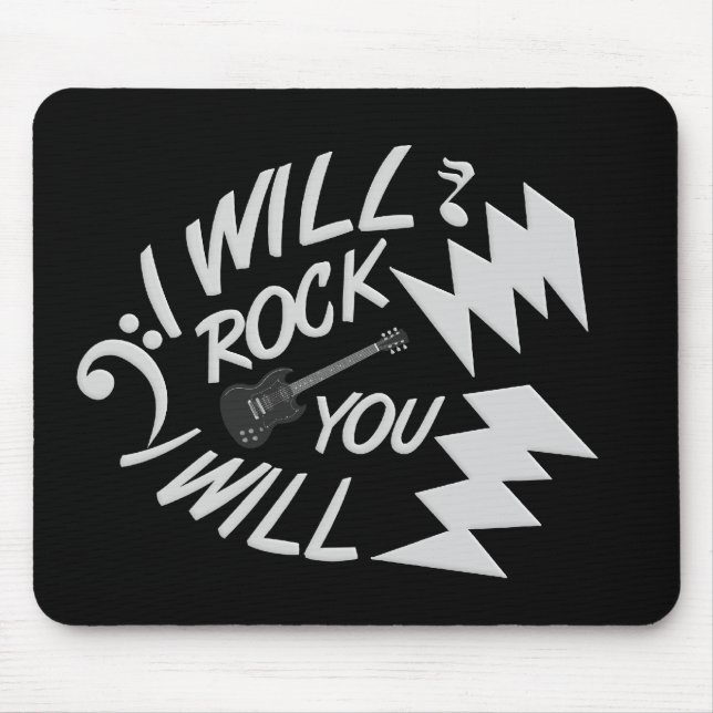 Tapis De Souris Rock You mousepad (Devant)