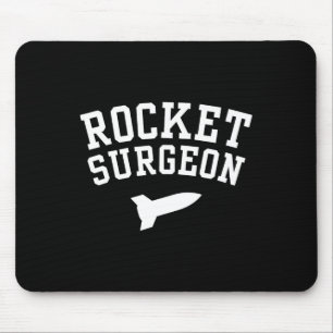 Tapis De Souris Rocket Chirurgien Physique Science Plaisanterie Po