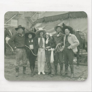 Tapis De Souris Rodéo de Chicago, 1929.